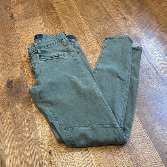 Adriano Goldscmied Women’s Jeggings Green Size 27 - Picture 1 of 5